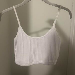 White Women's Crop Top